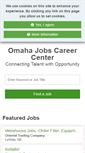 Mobile Screenshot of jobs.omahajobs.com