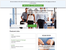 Tablet Screenshot of jobs.omahajobs.com